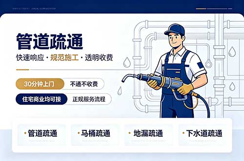 海林管道疏通