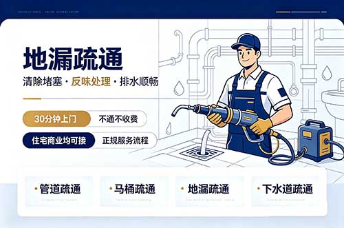 海林地漏疏通