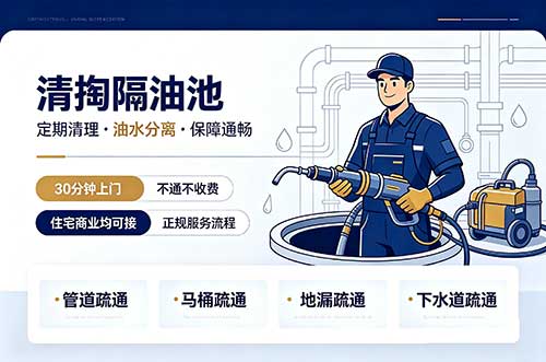 海林清掏隔油池
